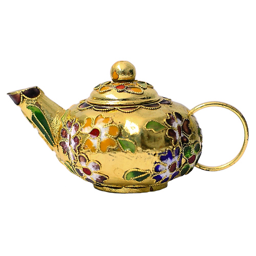 Teekanne S 0365 gold - zum Schließen ins Bild klicken